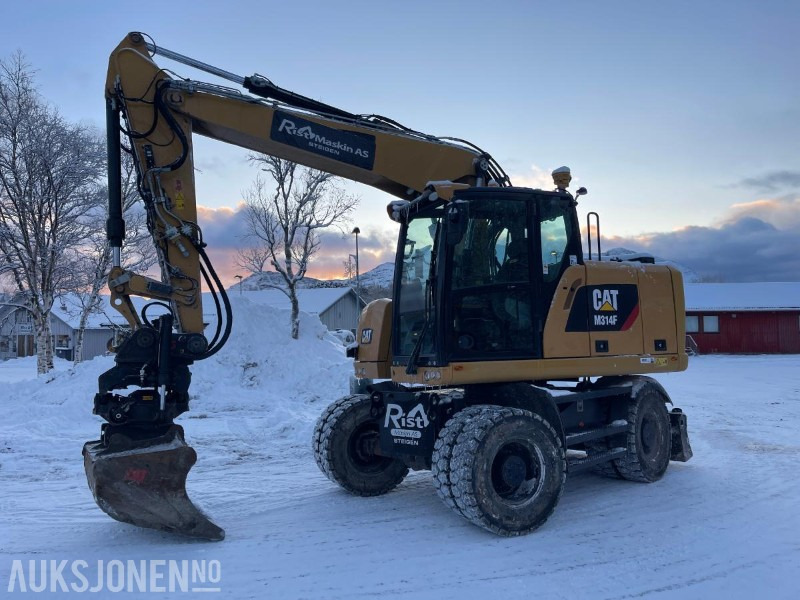 2019 Cat M314F Hjulgraver, 4840 timer, Tiltrotator, S60, maskinstyring, sertifisert til Juli 2026 - Excavator: picture 1 2019 Cat M314F Hjulgraver, 4840 timer, Tiltrotator, S60, maskinstyring, sertifisert til Juli 2026 - Excavator: picture 1
