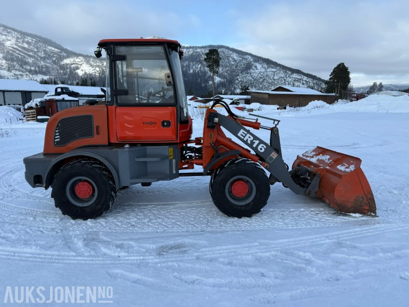 2019 Everun ER16 hjullaster – fabrikkny motor - Snøskuffe+pallegaffel - Wheel loader: picture 5 2019 Everun ER16 hjullaster – fabrikkny motor - Snøskuffe+pallegaffel - Wheel loader: picture 5