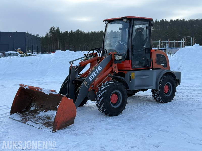 2019 Everun ER16 hjullaster – fabrikkny motor - Snøskuffe+pallegaffel - Wheel loader: picture 1 2019 Everun ER16 hjullaster – fabrikkny motor - Snøskuffe+pallegaffel - Wheel loader: picture 1