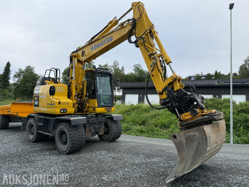 2019 Komatsu PW148-11 Hjulgraver - Leddet bom - GPS - Excavator: picture 2 2019 Komatsu PW148-11 Hjulgraver - Leddet bom - GPS - Excavator: picture 2
