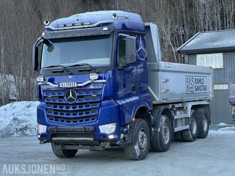 2019 Mercedes-Benz AROCS 3263 – 8x4 – Tippbil – Brøyterigget - Tipper: picture 1 2019 Mercedes-Benz AROCS 3263 – 8x4 – Tippbil – Brøyterigget - Tipper: picture 1
