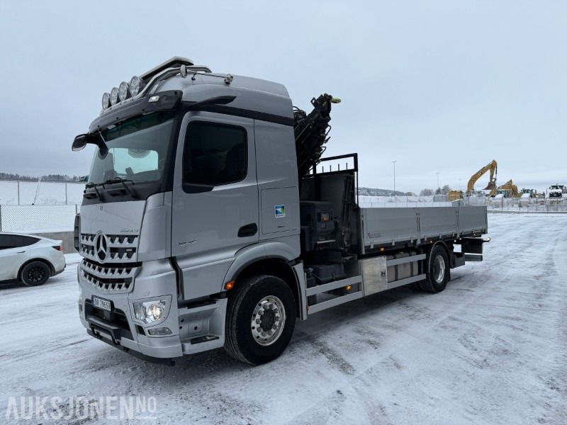 2020 Mercedes-Benz Arocs 1845 - Kranbil m/ HIAB kran - EU OK Apr 2026 - Crane truck: picture 1 2020 Mercedes-Benz Arocs 1845 - Kranbil m/ HIAB kran - EU OK Apr 2026 - Crane truck: picture 1
