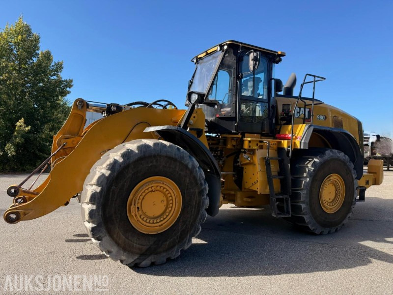 2021 Cat 980 Skuff 6.5 m3 Pon/Cat -3860t - servicehistorikk - Wheel loader: picture 1 2021 Cat 980 Skuff 6.5 m3 Pon/Cat -3860t - servicehistorikk - Wheel loader: picture 1