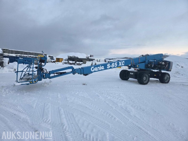 2021 Genie S-85XC Bomlift med 1228 timer, selges som reparasjonsobjekt - Aerial platform: picture 1 2021 Genie S-85XC Bomlift med 1228 timer, selges som reparasjonsobjekt - Aerial platform: picture 1