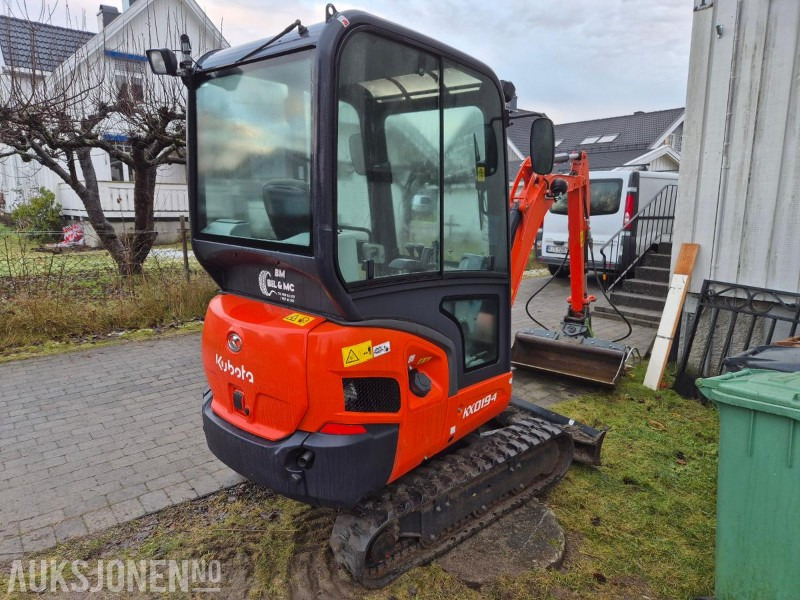 2021 Kubota KX019-4 minigraver, 723 timer - Mini excavator: picture 5 2021 Kubota KX019-4 minigraver, 723 timer - Mini excavator: picture 5
