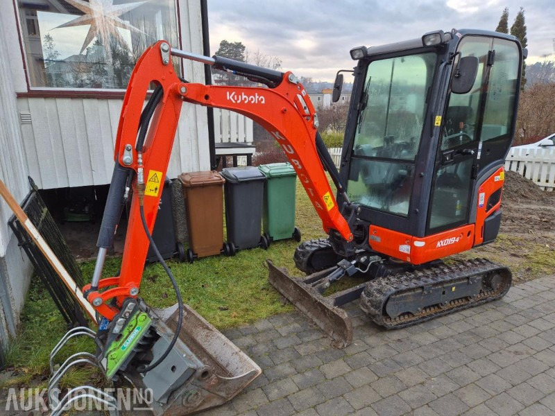 2021 Kubota KX019-4 minigraver, 723 timer - Mini excavator: picture 1 2021 Kubota KX019-4 minigraver, 723 timer - Mini excavator: picture 1