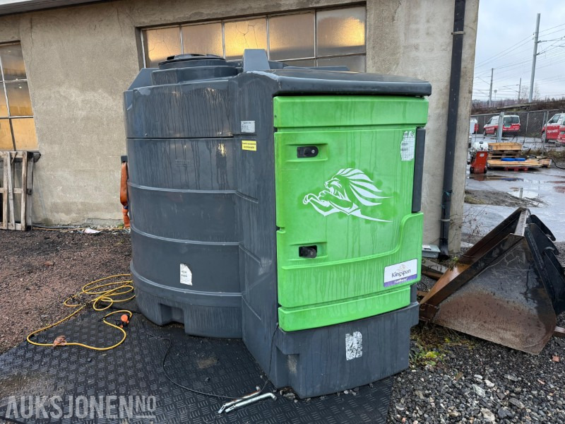 2022 Andre Kingspan Fuelmaster 3500L stasjonær dieseltank med pumpe og låsbart skap. - Construction equipment: picture 1 2022 Andre Kingspan Fuelmaster 3500L stasjonær dieseltank med pumpe og låsbart skap. - Construction equipment: picture 1