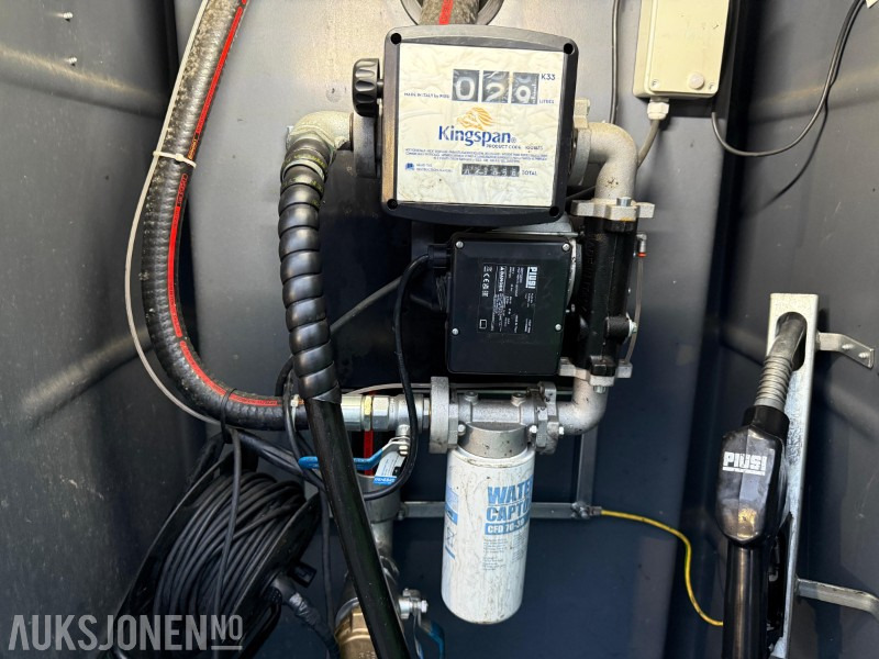 2022 Andre Kingspan Fuelmaster 3500L stasjonær dieseltank med pumpe og låsbart skap. - Construction equipment: picture 3 2022 Andre Kingspan Fuelmaster 3500L stasjonær dieseltank med pumpe og låsbart skap. - Construction equipment: picture 3