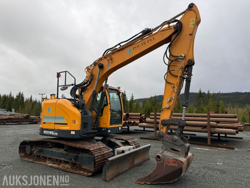 2022 Hyundai HX145LCR beltegraver m/ Steelwrist X20 tiltrotator og pusseskuff - Excavator: picture 2 2022 Hyundai HX145LCR beltegraver m/ Steelwrist X20 tiltrotator og pusseskuff - Excavator: picture 2