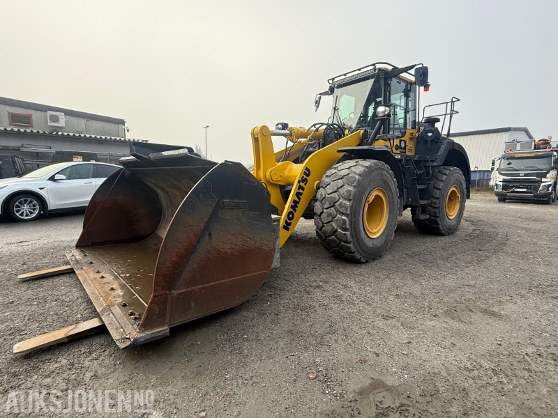 2022 Komatsu WA380-8E0 hjullaster – 2 150,9 timer, Hydr. pallegaffel og skuffe - Wheel loader: picture 1 2022 Komatsu WA380-8E0 hjullaster – 2 150,9 timer, Hydr. pallegaffel og skuffe - Wheel loader: picture 1