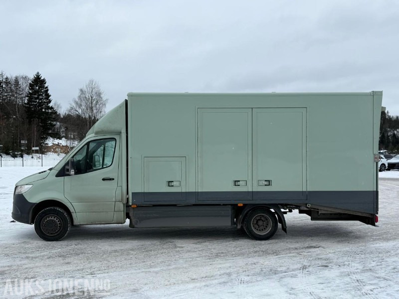 2022 Mercedes-Benz Sprinter lukket bilfrakter, 50340km - Autotransporter truck: picture 2 2022 Mercedes-Benz Sprinter lukket bilfrakter, 50340km - Autotransporter truck: picture 2