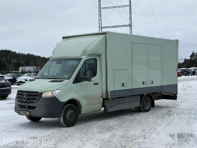 2022 Mercedes-Benz Sprinter lukket bilfrakter, 50340km - Autotransporter truck: picture 1 2022 Mercedes-Benz Sprinter lukket bilfrakter, 50340km - Autotransporter truck: picture 1