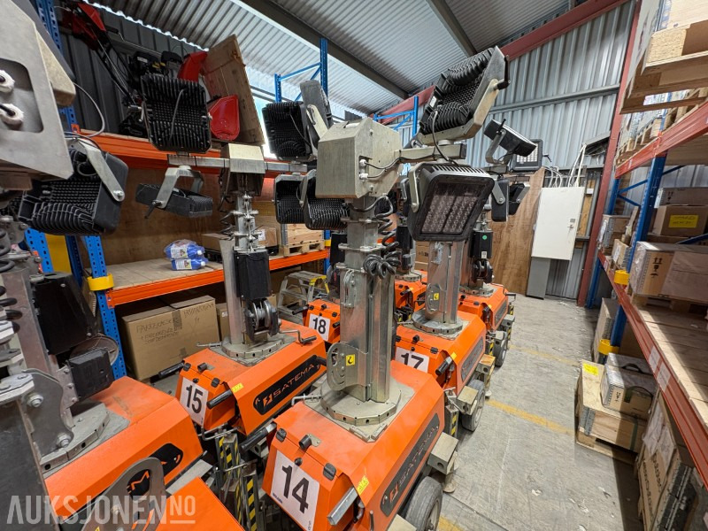 2022 Pakke med 3 stk SATEMA X-CHAIN 230 Lystårn / Lysmaster - Construction equipment: picture 2 2022 Pakke med 3 stk SATEMA X-CHAIN 230 Lystårn / Lysmaster - Construction equipment: picture 2