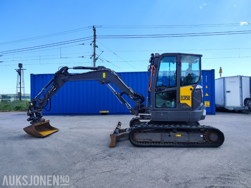 2022 Volvo ECR50F – Velutstyrt kompaktgraver, kun 728 timer - Mini excavator: picture 1 2022 Volvo ECR50F – Velutstyrt kompaktgraver, kun 728 timer - Mini excavator: picture 1