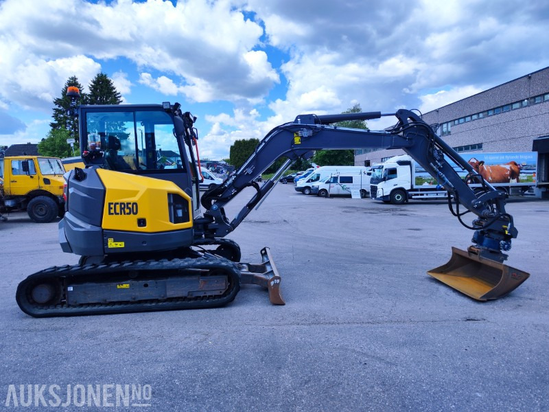 2022 Volvo ECR50F – Velutstyrt kompaktgraver, kun 728 timer - Mini excavator: picture 5 2022 Volvo ECR50F – Velutstyrt kompaktgraver, kun 728 timer - Mini excavator: picture 5