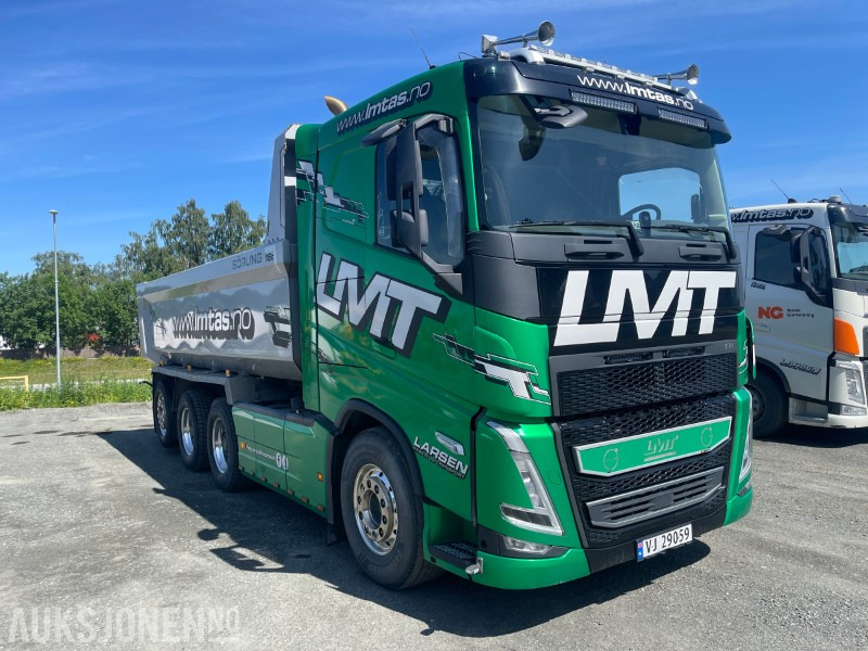2022 Volvo FH 540 8X4 Tippbil, Tridem luftfjæring og hydraulisk styrt løpeaksel med single hjul - Tipper: picture 2 2022 Volvo FH 540 8X4 Tippbil, Tridem luftfjæring og hydraulisk styrt løpeaksel med single hjul - Tipper: picture 2