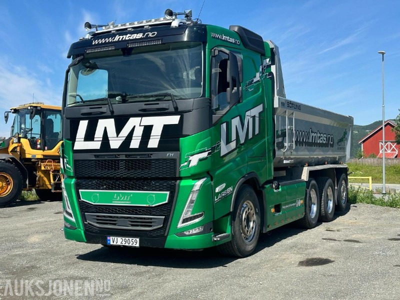2022 Volvo FH 540 8X4 Tippbil, Tridem luftfjæring og hydraulisk styrt løpeaksel med single hjul - Tipper: picture 1 2022 Volvo FH 540 8X4 Tippbil, Tridem luftfjæring og hydraulisk styrt løpeaksel med single hjul - Tipper: picture 1