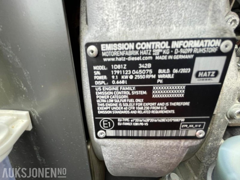 2023 Husqvarna LG 504 Vibroplate - Diesel - 470 kg. - 54 timer. - Roller: picture 5 2023 Husqvarna LG 504 Vibroplate - Diesel - 470 kg. - 54 timer. - Roller: picture 5