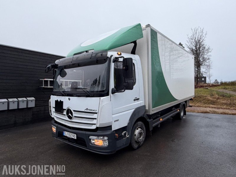 2023 Mercedes-Benz Atego 818 kjøpt ny i Norge - EU ok 2027 - 275000km - Box truck: picture 1 2023 Mercedes-Benz Atego 818 kjøpt ny i Norge - EU ok 2027 - 275000km - Box truck: picture 1