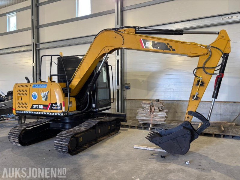 2023 Sany SY75C PRO. Graveskuff ca 320L - Excavator: picture 4 2023 Sany SY75C PRO. Graveskuff ca 320L - Excavator: picture 4