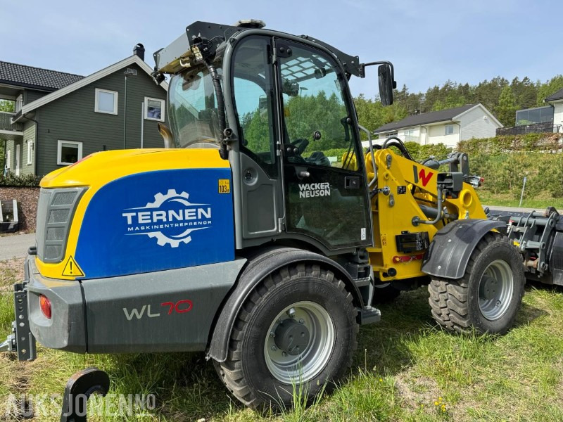 Wheel loader 2023 Wacker Neuson WL70 hjullaster / Skuffe / Pallegafler: picture 6