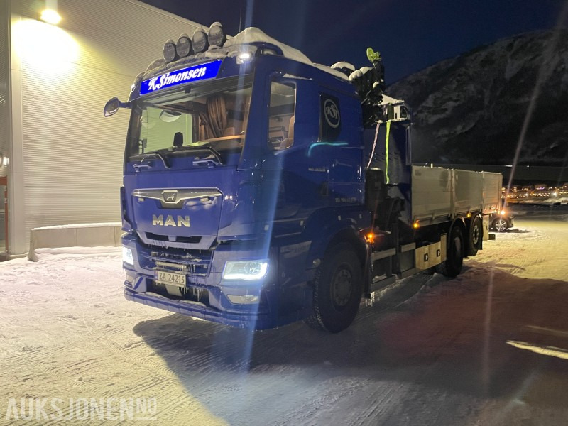 2025 MAN TGS 26.520 6x2H-4 - Hiab X-Hipro 232 - hydr bredding av plan - Crane truck: picture 1 2025 MAN TGS 26.520 6x2H-4 - Hiab X-Hipro 232 - hydr bredding av plan - Crane truck: picture 1
