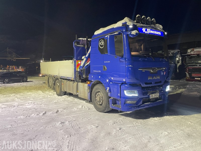 2025 MAN TGS 26.520 6x2H-4 - Hiab X-Hipro 232 - hydr bredding av plan - Crane truck: picture 5 2025 MAN TGS 26.520 6x2H-4 - Hiab X-Hipro 232 - hydr bredding av plan - Crane truck: picture 5