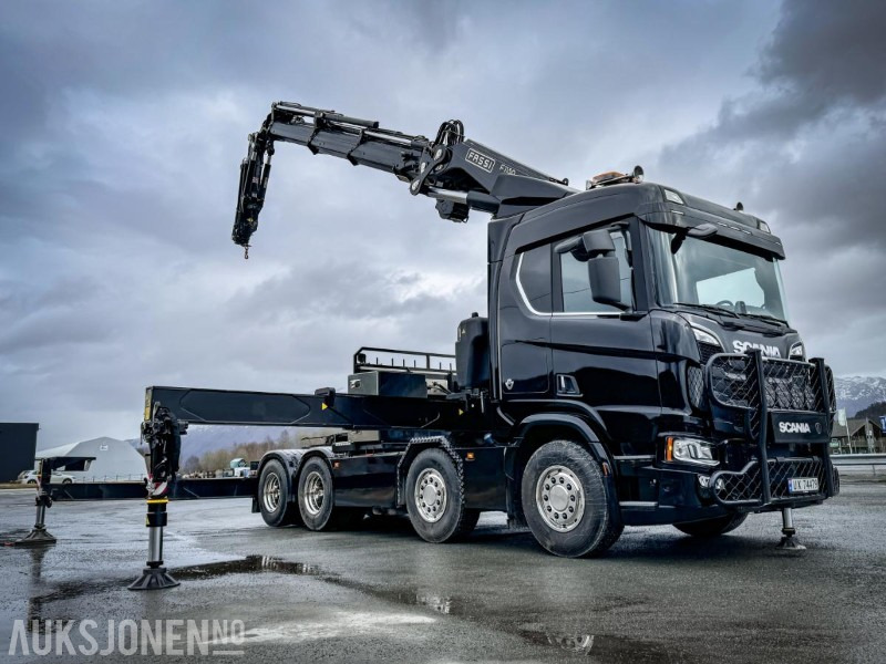 2025 Scania R770 - 8x4 - Trekkvogn med Fassi 115 Tonnmeter kran med L616 Jib og V20 Vinsj - Model F1150RA.2.28 XHE-Dynamic - Kun 6119 km - Crane truck: picture 4 2025 Scania R770 - 8x4 - Trekkvogn med Fassi 115 Tonnmeter kran med L616 Jib og V20 Vinsj - Model F1150RA.2.28 XHE-Dynamic - Kun 6119 km - Crane truck: picture 4