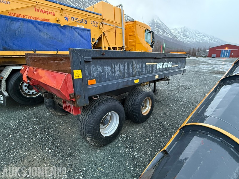2013 Weckman WS80 Lettdumperhenger til traktor - Agricultural machinery: picture 2 2013 Weckman WS80 Lettdumperhenger til traktor - Agricultural machinery: picture 2