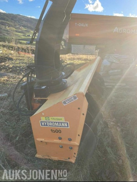 Hydromann 1500 - Hydraulisk snøfres - Agricultural machinery: picture 5 Hydromann 1500 - Hydraulisk snøfres - Agricultural machinery: picture 5