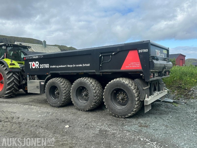 Traktorhenger - TOR DH 20T60 - Tippkasse - Norwegian Trailer System - Agricultural machinery: picture 3 Traktorhenger - TOR DH 20T60 - Tippkasse - Norwegian Trailer System - Agricultural machinery: picture 3