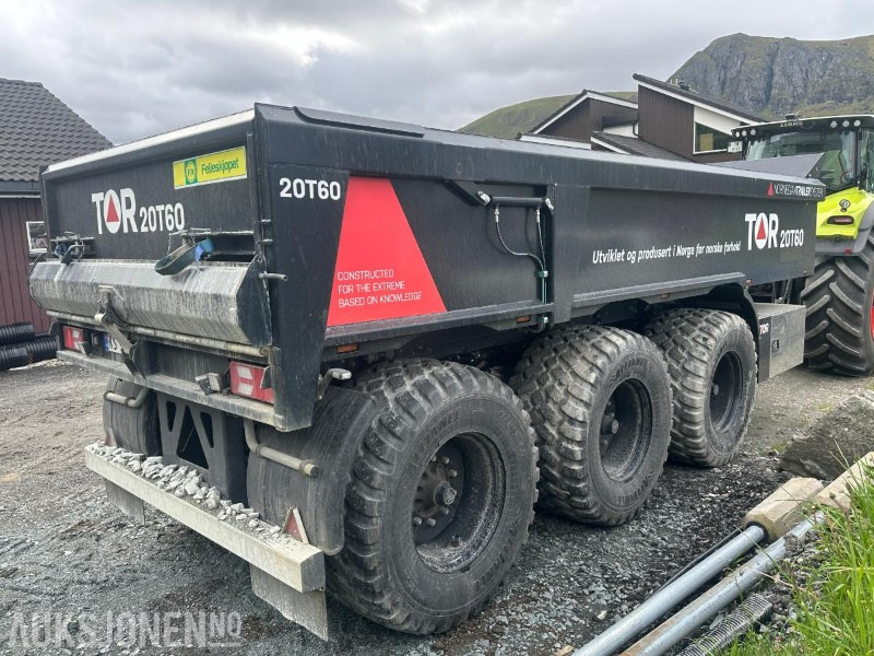 Traktorhenger - TOR DH 20T60 - Tippkasse - Norwegian Trailer System - Agricultural machinery: picture 5 Traktorhenger - TOR DH 20T60 - Tippkasse - Norwegian Trailer System - Agricultural machinery: picture 5