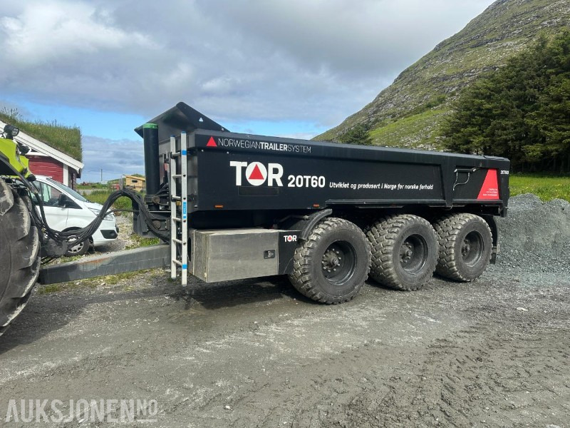 Traktorhenger - TOR DH 20T60 - Tippkasse - Norwegian Trailer System - Agricultural machinery: picture 1 Traktorhenger - TOR DH 20T60 - Tippkasse - Norwegian Trailer System - Agricultural machinery: picture 1