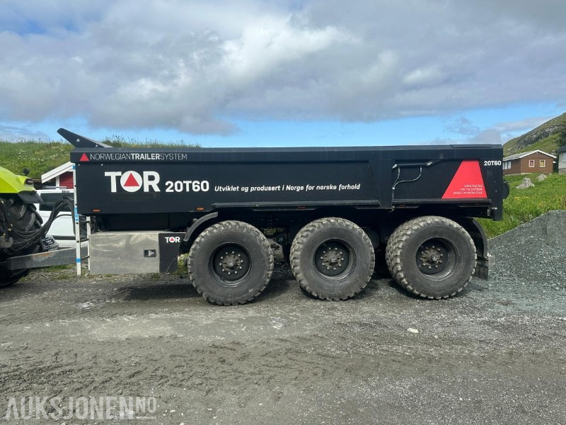 Traktorhenger - TOR DH 20T60 - Tippkasse - Norwegian Trailer System - Agricultural machinery: picture 2 Traktorhenger - TOR DH 20T60 - Tippkasse - Norwegian Trailer System - Agricultural machinery: picture 2