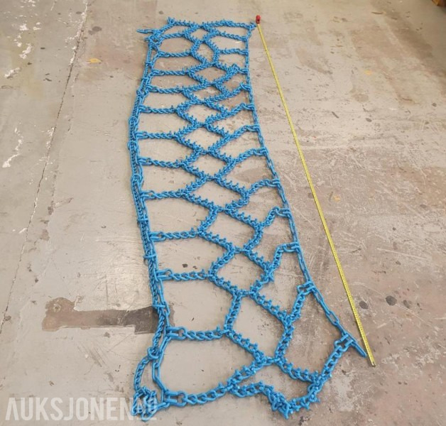 Attachment for Construction machinery 2 stk NYE Trygg snøkjetting - 17,5x25, 10 mm strammekjetting: picture 1