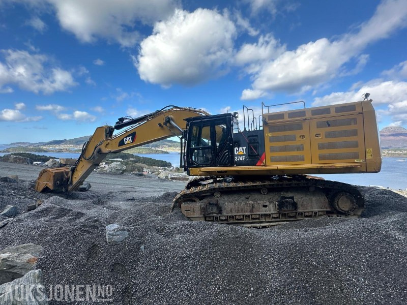 Cat 374F Beltegraver - Sentralsmøring - Ryggekamera - Graveskuff - Excavator: picture 1 Cat 374F Beltegraver - Sentralsmøring - Ryggekamera - Graveskuff - Excavator: picture 1