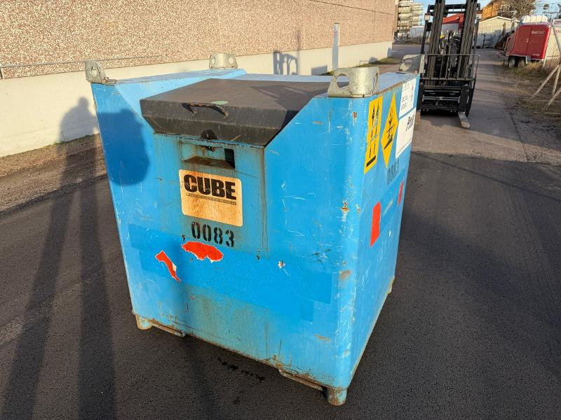 Dieseltank 1000L med pumpe – Fuel Proof CUBE - Construction equipment: picture 1 Dieseltank 1000L med pumpe – Fuel Proof CUBE - Construction equipment: picture 1