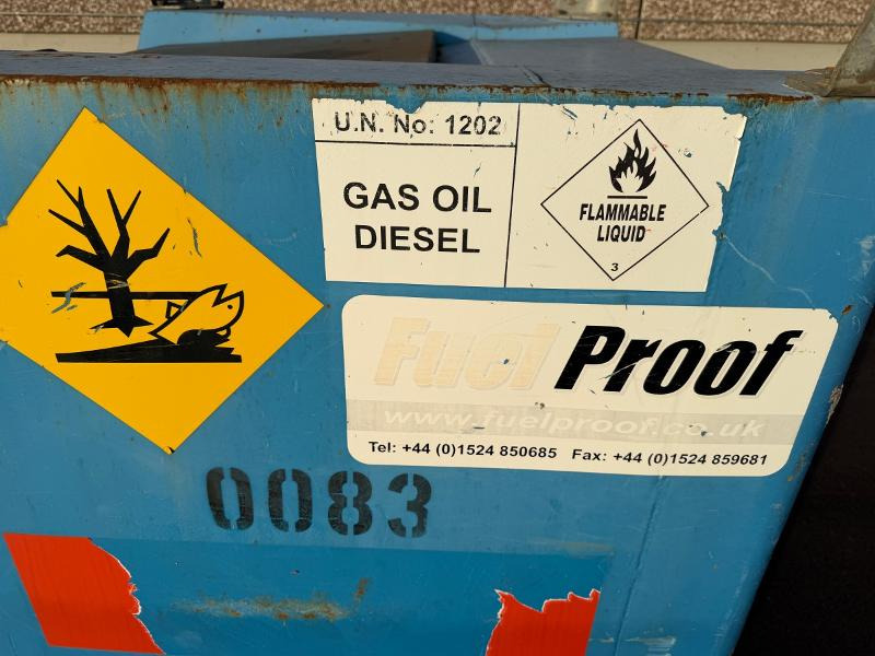 Dieseltank 1000L med pumpe – Fuel Proof CUBE - Construction equipment: picture 5 Dieseltank 1000L med pumpe – Fuel Proof CUBE - Construction equipment: picture 5