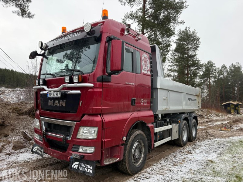 MAN TGX 26.540 6x4 BLS – Tippbil med Nor-Slep plan - Tipper: picture 1 MAN TGX 26.540 6x4 BLS – Tippbil med Nor-Slep plan - Tipper: picture 1