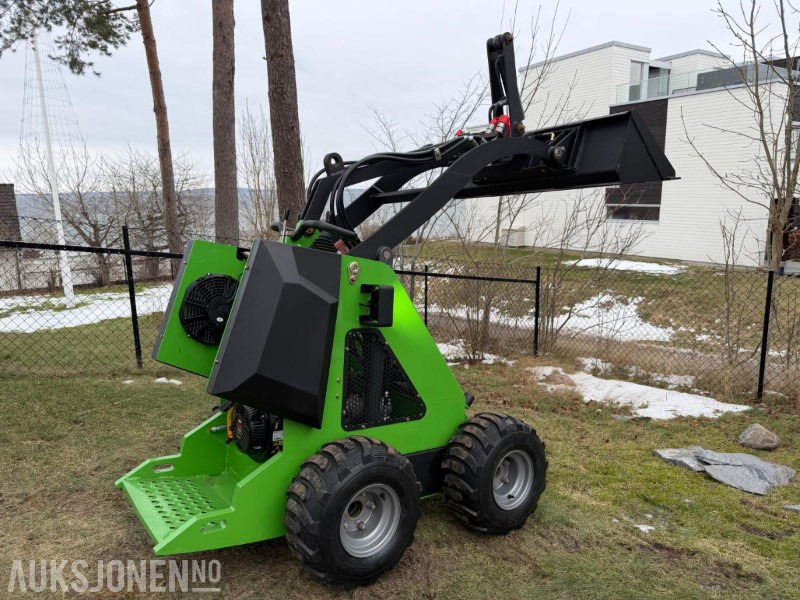 MINILASTER TC320 B&S 13,5 HK, INK SKUFFE/ PALLEGAFLER/ GRAVER - MVA FRI - Skid steer loader: picture 5 MINILASTER TC320 B&S 13,5 HK, INK SKUFFE/ PALLEGAFLER/ GRAVER - MVA FRI - Skid steer loader: picture 5