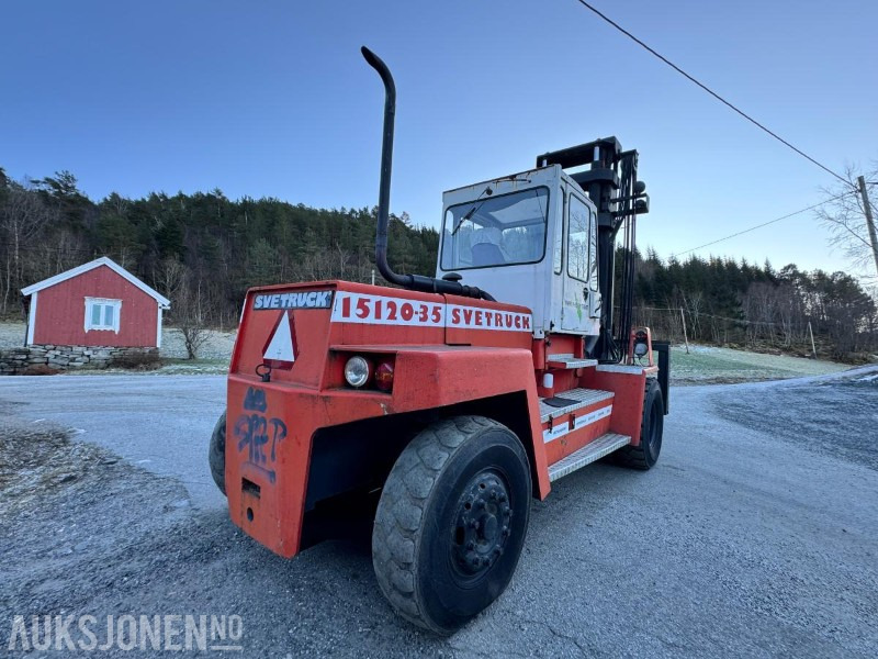 1982 Svetruck 15120-35 - 15 tonns truck - Hydraulisk bredding på gafler - inkl båtgafler - Material handling equipment: picture 4 1982 Svetruck 15120-35 - 15 tonns truck - Hydraulisk bredding på gafler - inkl båtgafler - Material handling equipment: picture 4
