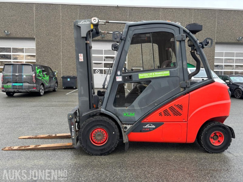 2016 LINDE H35D-02 GAFFELTRUCK. 3,5T LØFTEKAPASITET. LØFTEHØYDE 4,85m. GODKJENT ÅRSKONTROLL. 1535TIMER - Material handling equipment: picture 2 2016 LINDE H35D-02 GAFFELTRUCK. 3,5T LØFTEKAPASITET. LØFTEHØYDE 4,85m. GODKJENT ÅRSKONTROLL. 1535TIMER - Material handling equipment: picture 2