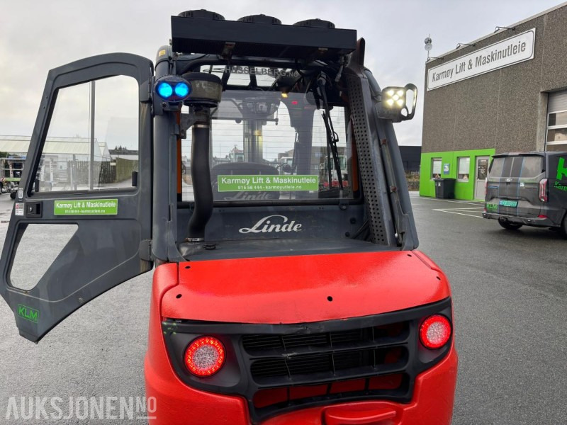 2016 LINDE H35D-02 GAFFELTRUCK. 3,5T LØFTEKAPASITET. LØFTEHØYDE 4,85m. GODKJENT ÅRSKONTROLL. 1535TIMER - Material handling equipment: picture 5 2016 LINDE H35D-02 GAFFELTRUCK. 3,5T LØFTEKAPASITET. LØFTEHØYDE 4,85m. GODKJENT ÅRSKONTROLL. 1535TIMER - Material handling equipment: picture 5