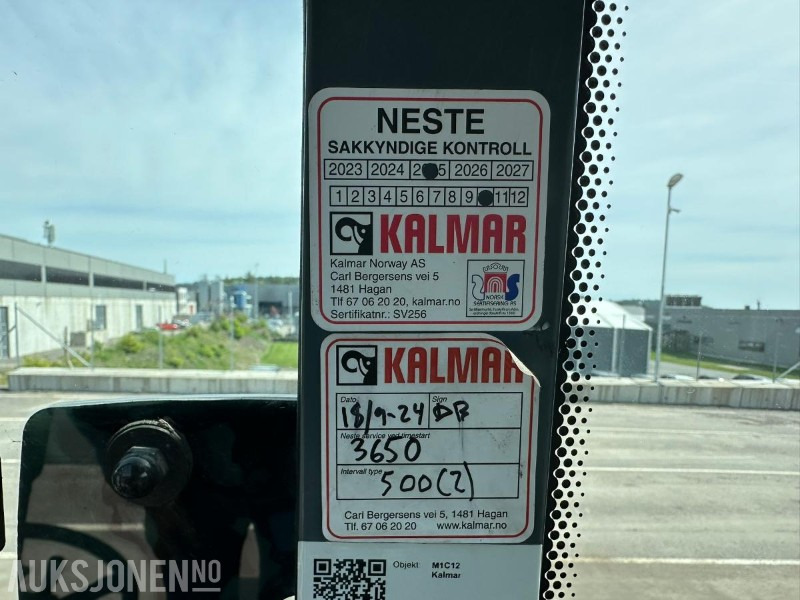 Material handling equipment 2018 Kalmar DCG 160-6T gaffeltruck / CE merket / 3360 timer / 5m løftehøyde: picture 22