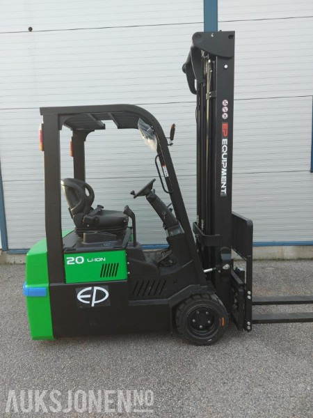 EP CPD20TVL Elektrisk truck - 2 tonn løftekapasitet - ubrukt - Material handling equipment: picture 3 EP CPD20TVL Elektrisk truck - 2 tonn løftekapasitet - ubrukt - Material handling equipment: picture 3