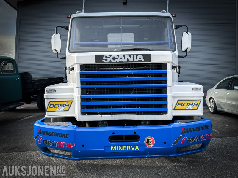 1989 Scania T 143M Racing Truck Snutebil - V8 motor - 950 hk - Spesialbygget av Scania i 1989 - Municipal/ Special vehicle: picture 2 1989 Scania T 143M Racing Truck Snutebil - V8 motor - 950 hk - Spesialbygget av Scania i 1989 - Municipal/ Special vehicle: picture 2