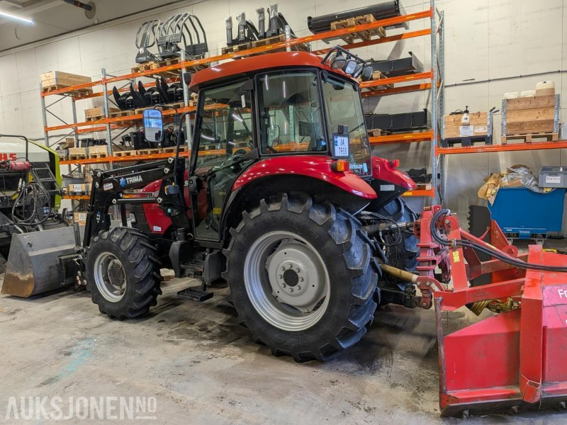 TRAKTOR - 2012 CASE IH JX60 | KUN 1370t | SNØFRES | SKUFF | GAFFEL | TRIANGEL, MVA FRI! - Farm tractor: picture 3 TRAKTOR - 2012 CASE IH JX60 | KUN 1370t | SNØFRES | SKUFF | GAFFEL | TRIANGEL, MVA FRI! - Farm tractor: picture 3