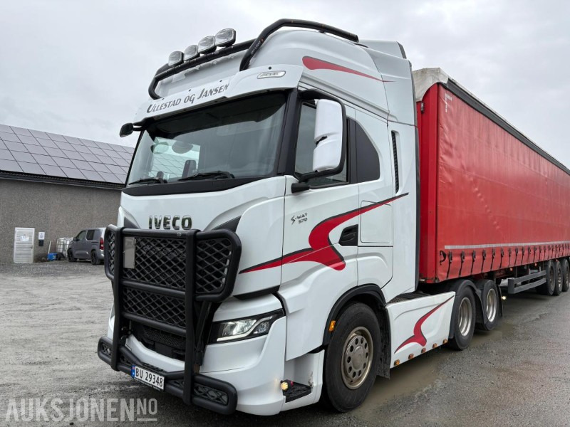 2021 Iveco S-way 570 trekkvogn med 3akslet kel-berg henger - Tractor unit: picture 1 2021 Iveco S-way 570 trekkvogn med 3akslet kel-berg henger - Tractor unit: picture 1