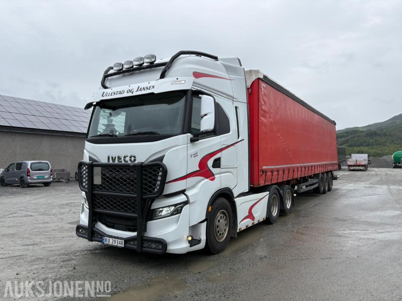 2021 Iveco S-way 570 trekkvogn med 3akslet kel-berg henger - Tractor unit: picture 2 2021 Iveco S-way 570 trekkvogn med 3akslet kel-berg henger - Tractor unit: picture 2