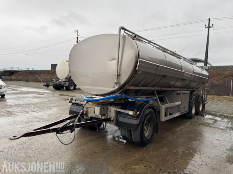 2010 VM TARM tankhenger med ramme i rustfritt stål. 19000 LITER - Trailer: picture 1 2010 VM TARM tankhenger med ramme i rustfritt stål. 19000 LITER - Trailer: picture 1
